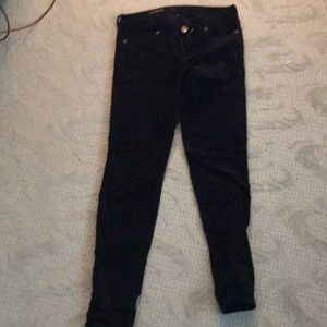 Black corduroy pants-never worn